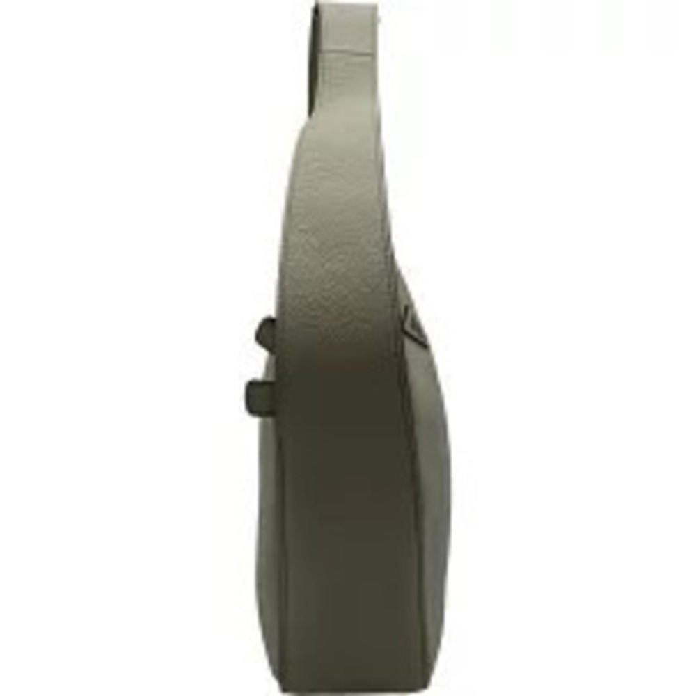 Prada Leather Shoulder Hobo Bag White